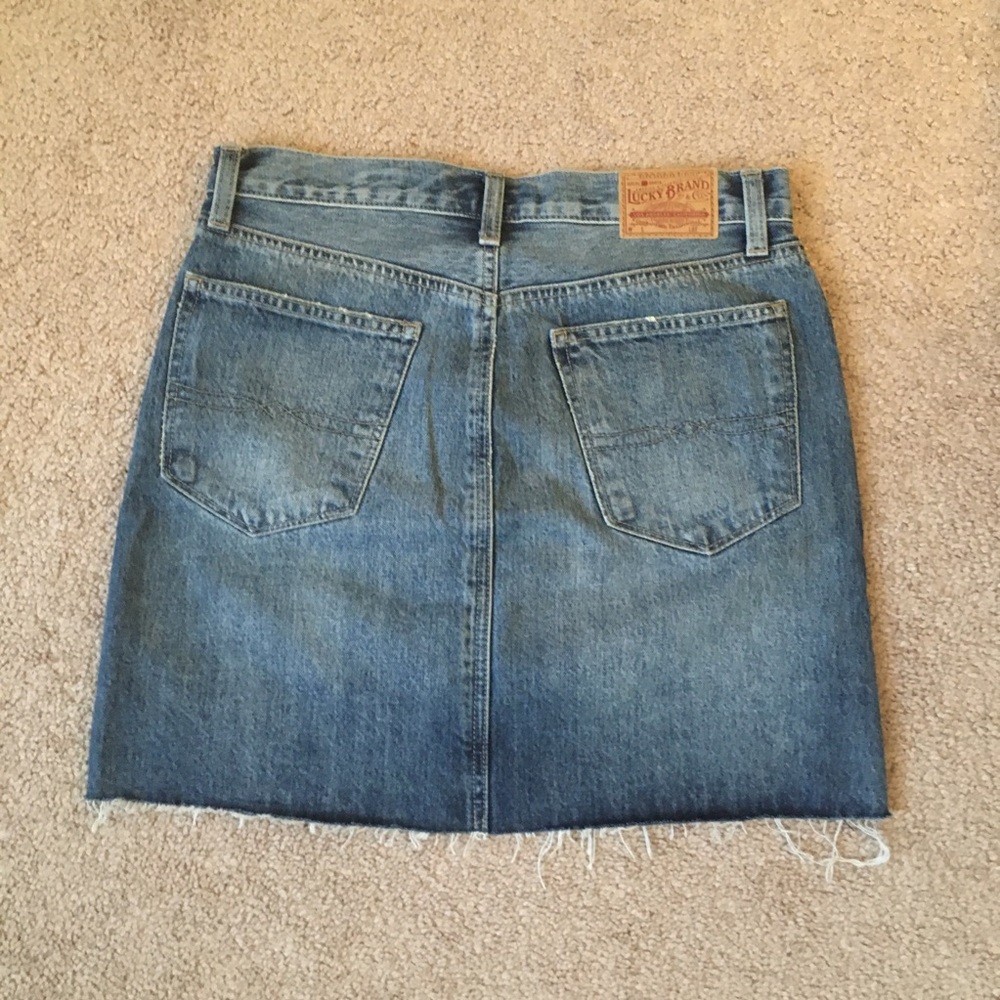 Lucky Brand Jean Skirt - Picture 2 of 4